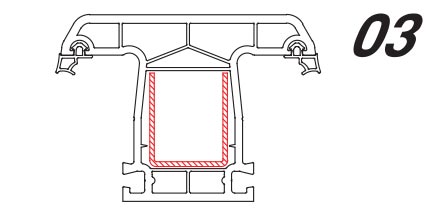 قیمت پروفیل وین تک UPVC پروفیل میانی