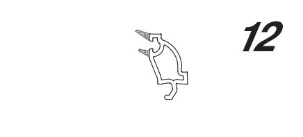  قیمت پروفیل وین تک UPVC زهوار دو جداره دکوراتیو 24 میل