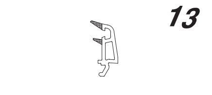  قیمت پروفیل وین تک UPVC زهوار سه جداره 32 میل