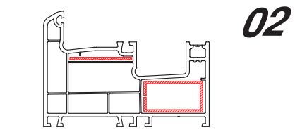  قیمت پروفیل وین تک UPVC پروفیل قاب تک ریل