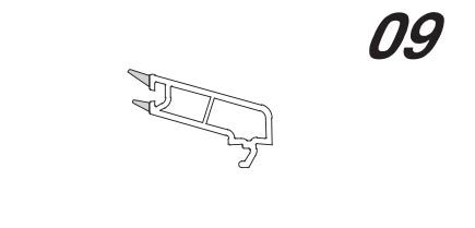  قیمت پروفیل وین تک UPVC زهوار تک جداره 4 میل