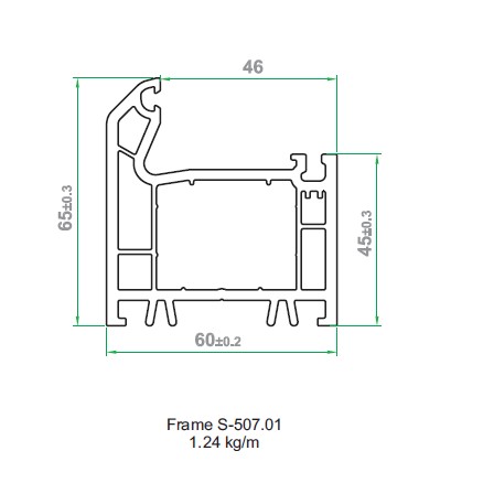  پروفیل میانی ثابت وبستابست